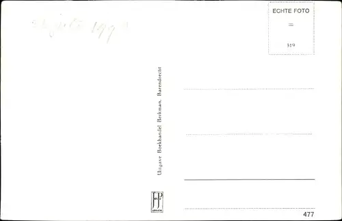 Ak Barendrecht Südholland, Kirche und Wasserturm