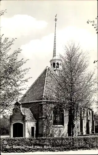 Ak Den Bommel Südholland, Ned. Herv. Kerk