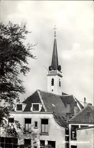 Ak Brielle Südholland, Jacobskerk