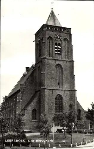 Ak Leerbroek Utrecht Südholland, Ned. Herv. Kerk