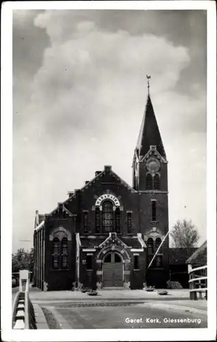 Ak Giessenburg Südholland, Geref. Kerk