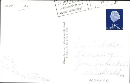 Ak Groot Ammers Südholland, Ned. Herv. Kerk