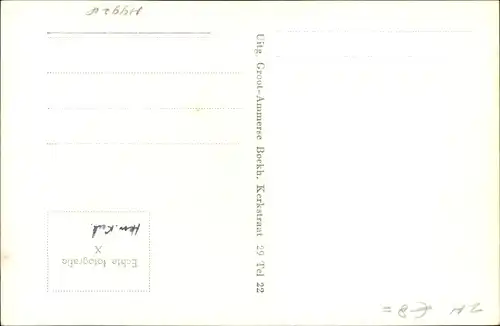 Ak Groot Ammers Südholland, Ned. Herv. Kerk, Toren