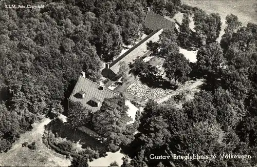 Ak Oud Valkeveen Südholland, Gustav Brieglebhuis, Luftbild