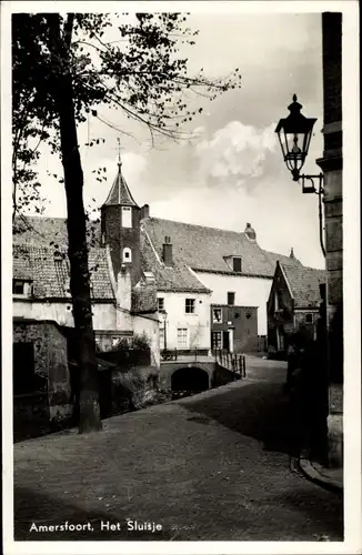 Ak Amersfoort Utrecht Niederlande, Het Sluisje