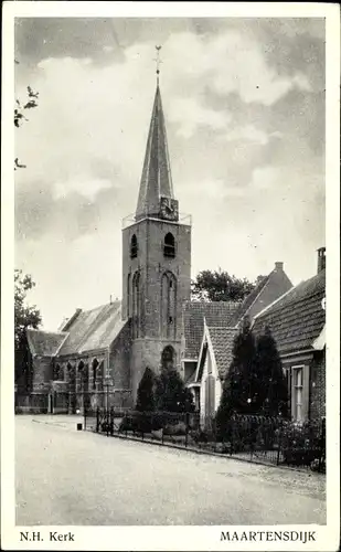 Ak Maartensdijk Utrecht Niederlande, Ned. Herv. Kerk