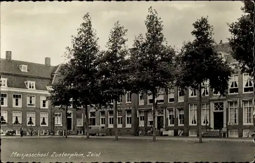 Ak Zeist Utrecht Niederlande, Meisjesschool Zusterplein