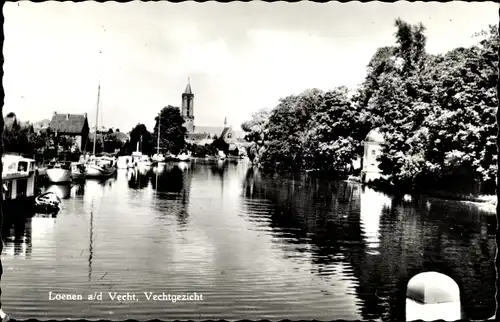 Ak Loenen aan de Vecht Utrecht, Vechtgezicht