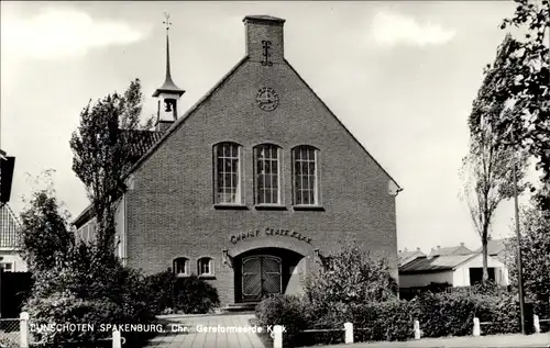 Ak Bunschoten Spakenburg Utrecht Niederlande, Chr. Gereformeerde Kerk