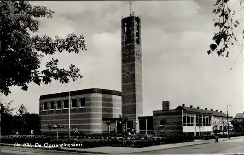 Ak De Bilt Utrecht Niederlande, De Opstandingskerk