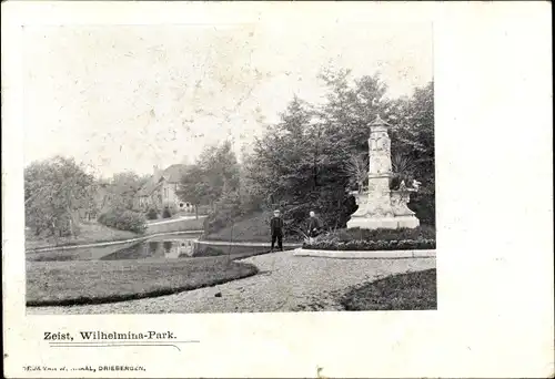 Ak Zeist Utrecht Niederlande, Wilhelmina Park