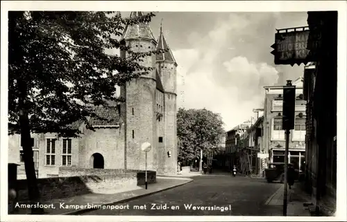 Ak Amersfoort Utrecht Niederlande, Kamperbinnenpoort met Zuid- en Weverssingel