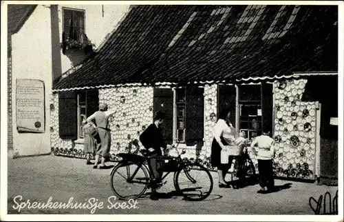 Ak Soest Utrecht Niederlande, Spreukenhuisje