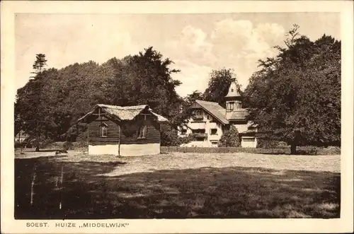 Ak Soest Utrecht Niederlande, Huize Middelwijk