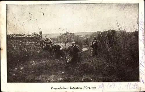 Ak Vorgeschobener Infanterie Vorposten, I WK