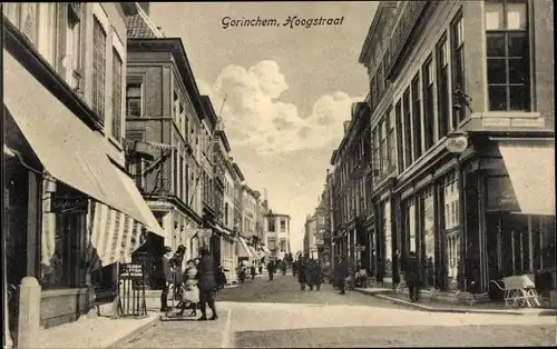 Ak Gorinchem Südholland Niederlande, Hoogstraat