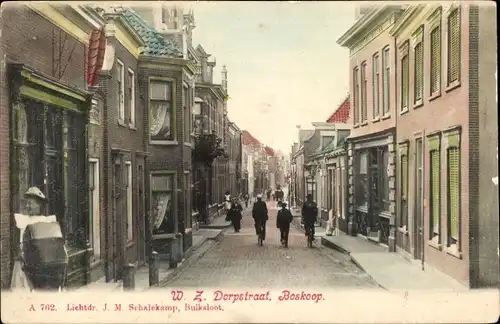 Ak Boskoop Alphen aan den Rijn Südholland Niederlande, Dorpstraat