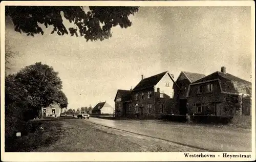 Ak Westerhoven Nordbrabant, Heyerstraat