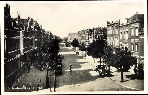 Ak Rotterdam Südholland Niederlande, Lusthofstraat