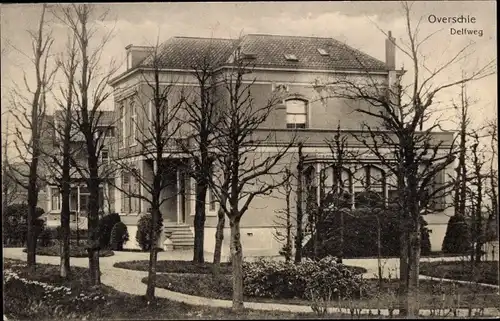 Ak Overschie Rotterdam Südholland, Delfweg
