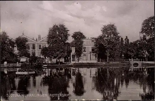 Ak Rotterdam Südholland Niederlande, Slotlaan, Kralingen