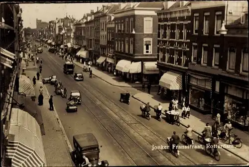 Ak Rotterdam Südholland Niederlande, Jonker Fransstraat