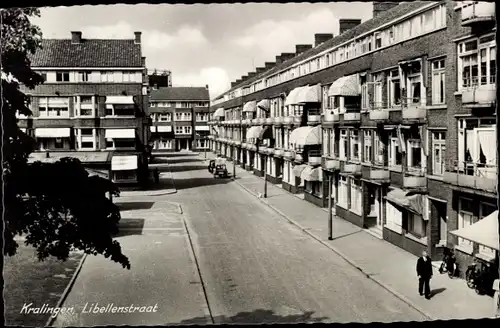 Ak Kralingen Rotterdam Südholland Niederlande, Libellenstraat