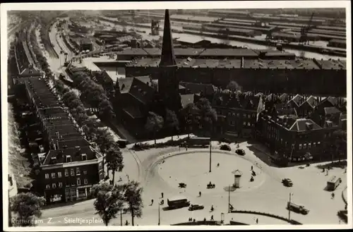 Ak Rotterdam Südholland Niederlande, Z. Stieltjesplein