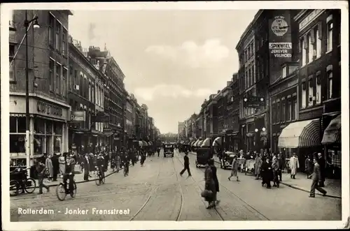 Passepartout Ak Rotterdam Südholland Niederlande, Jonker Fransstraat