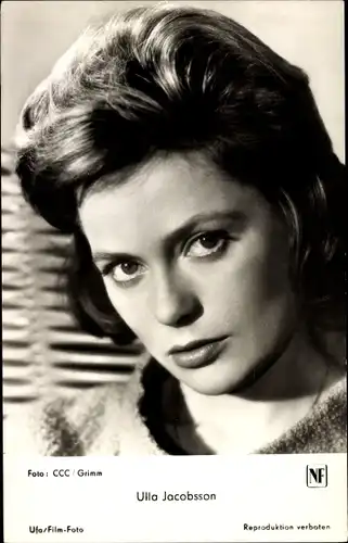 Ak Schauspielerin Ulla Jacobsson