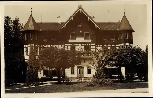 Ak Krottenmühl Söchtenau am Simssee Oberbayern, Huber's Hotel zum Simssee