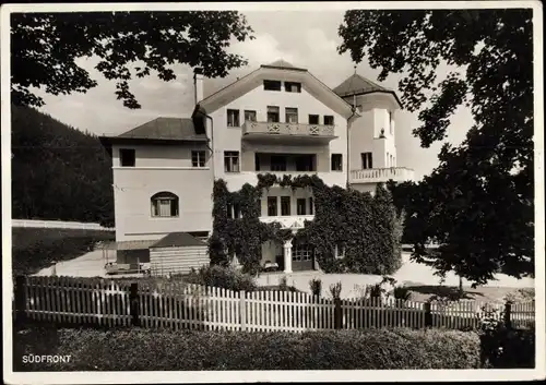 Ak Schönau am Königssee Oberbayern, Landheim Hohenwart, Sterbekassenverein d. städt. Beamten München