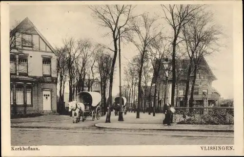 Ak Vlissingen Zeeland Niederlande, Kerkhoflaan