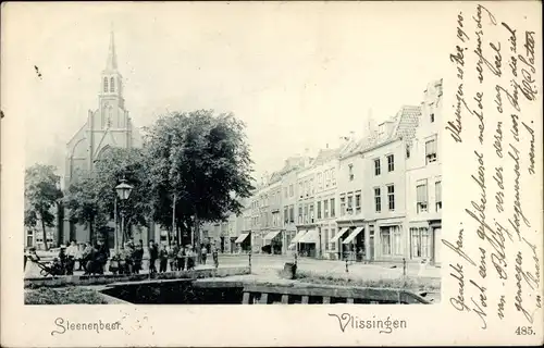 Ak Vlissingen Zeeland Niederlande, Steenenbeer