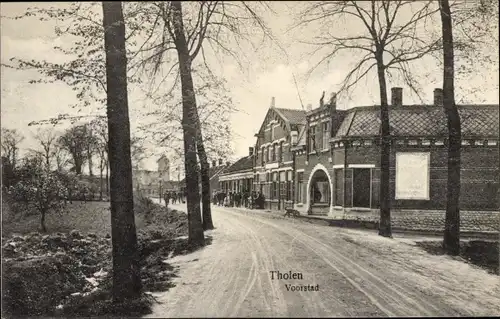 Ak Tholen Zeeland Niederlande, Voorstad