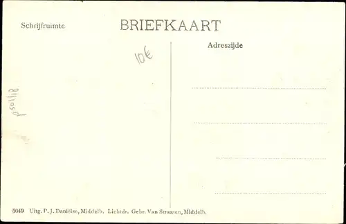 Ak Oud Vossemeer Zeeland Niederlande, Bezock van H. M. en den Prins aan het Eiland Tholen