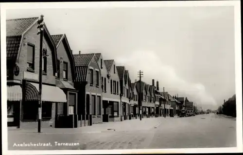 Ak Terneuzen Zeeland Niederlande, Axelschestraat