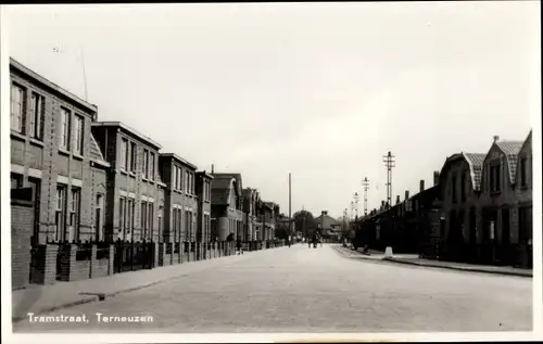 Ak Terneuzen Zeeland Niederlande, Tramstraat