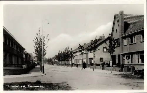 Ak Terneuzen Zeeland Niederlande, Julianastraat