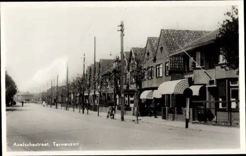 Ak Terneuzen Zeeland Niederlande, Axelschestraat