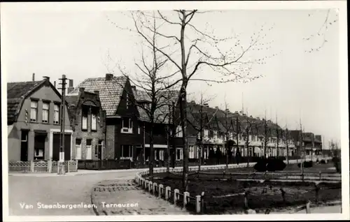 Ak Terneuzen Zeeland Niederlande, Van Steenbergenlaan