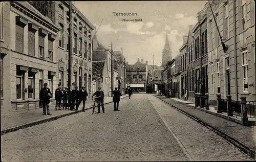 Ak Terneuzen Zeeland Niederlande, Nieuwstraat