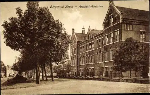 Ak Bergen op Zoom Nordbrabant Niederlande, Artillerie Kazerne