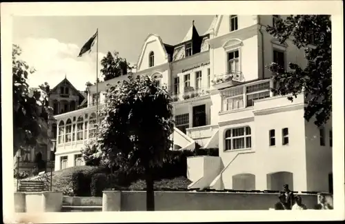 Ak Ostseebad Bansin Heringsdorf auf Usedom, Haus Fortschritt