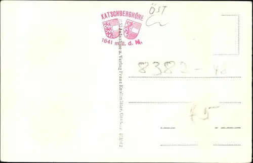 Ak Katschberg in Kärnten, Katschberghöhe