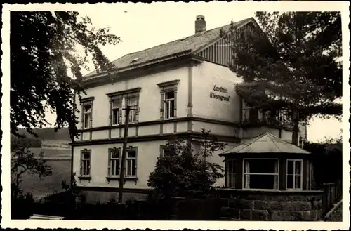 Foto Ak Finsterbergen Friedrichroda im Thüringer Wald, Landhaus Wiesengrund