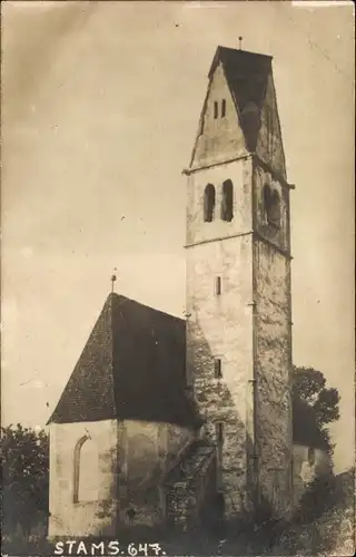 Foto Ak Stams in Tirol, Kirche