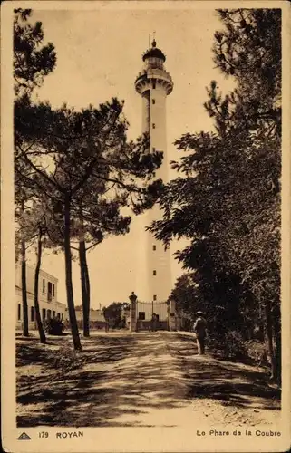 Ak Royan Charente Maritime, Le Phare de la Coubre