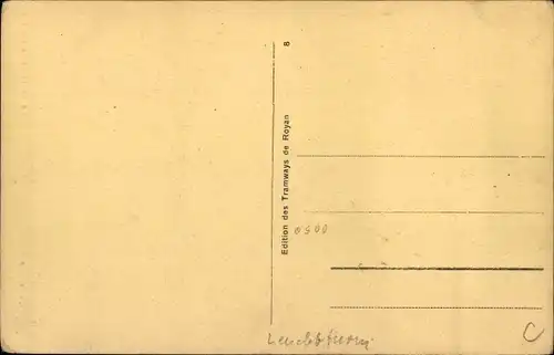 Ak Royan Charente Maritime, Le Phare de la Coubre