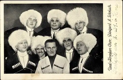 Ak Ural Kosaken Chor, Dirigent A. Scholuch